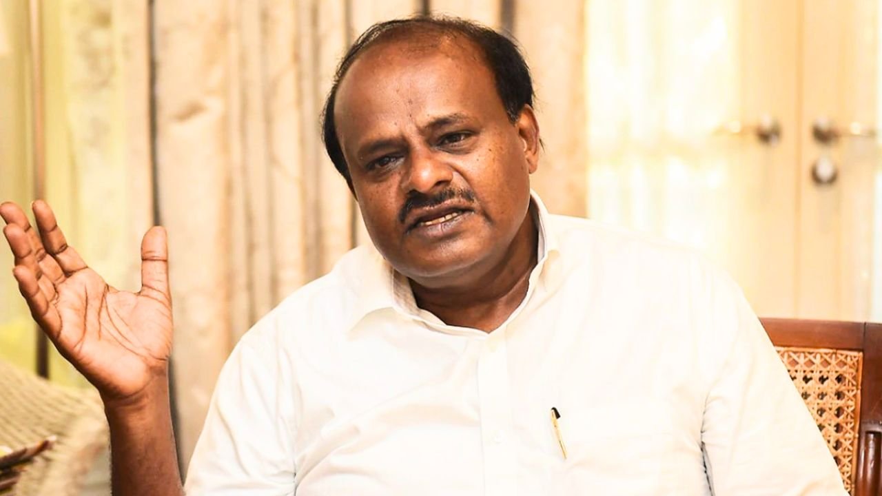 HD Kumaraswamy Bhadravathi Visit