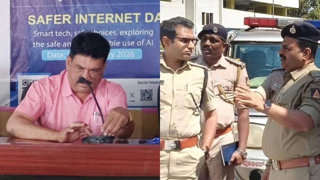 Shivamogga Police Transfer News 2026 New Inspectors for Doddapete, Jayanagar & Mahila Station - Malenadu Todayಶಿವಮೊಗ್ಗ ಪೊಲೀಸ್ ಇಲಾಖೆಯಲ್ಲಿ ಮಹತ್ವದ ಬದಲಾವಣೆ. ದೊಡ್ಡಪೇಟೆ, ಜಯನಗರ, ಮಹಿಳಾ ಠಾಣೆಗೆ ಹೊಸ ಇನ್ಸ್‌ಪೆಕ್ಟರ್‌ಗಳು. ಕೃಷ್ಣಮೂರ್ತಿ ಡಿವೈಎಸ್‌ಪಿ ಎತ್ತಂಗಡಿ. ಸಂಪೂರ್ಣ ಪಟ್ಟಿ ಇಲ್ಲಿದೆ.