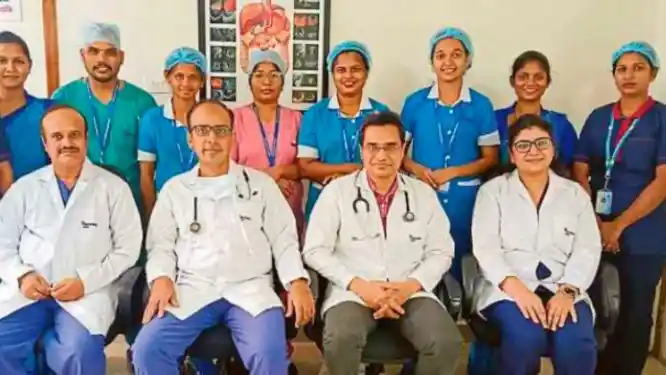 ಆಪರೇಷನ್​ ಇಲ್ಲದೇನೆ ಕ್ಯಾನ್ಸರ್​ ಗಡ್ಡೆ ಕರಗಿಸಿದ ಸಹ್ಯಾದ್ರಿ ನಾರಾಯಣ ಆಸ್ಪತ್ರೆ ವೈದ್ಯರು!