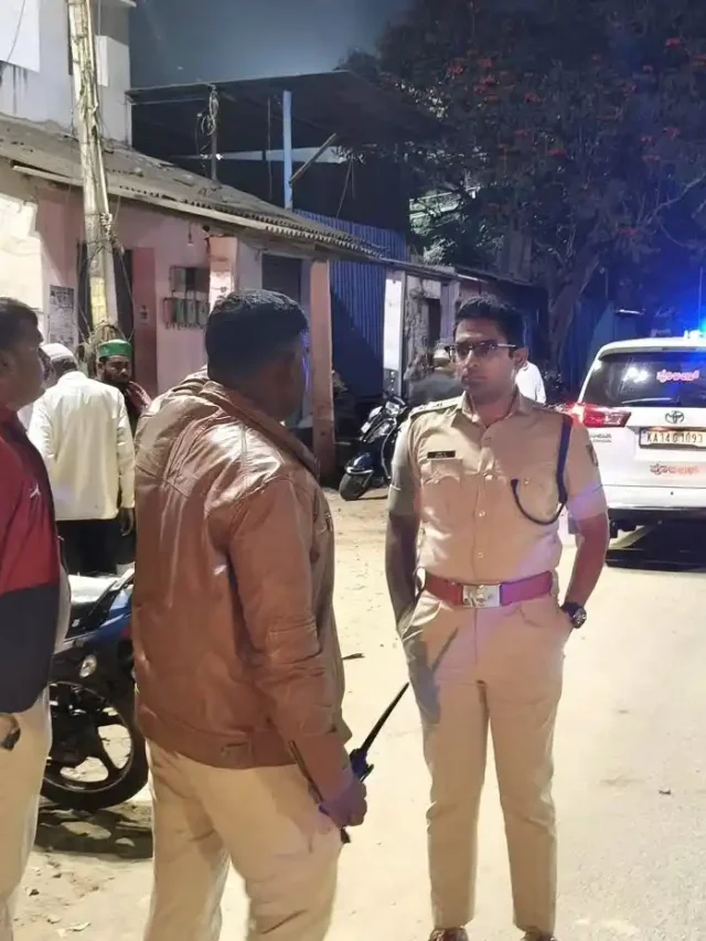 ಶಿವಮೊಗ್ಗ ಎಸ್​ಪಿ ನೈಟ್ ರೌಂಡ್ಸ್​