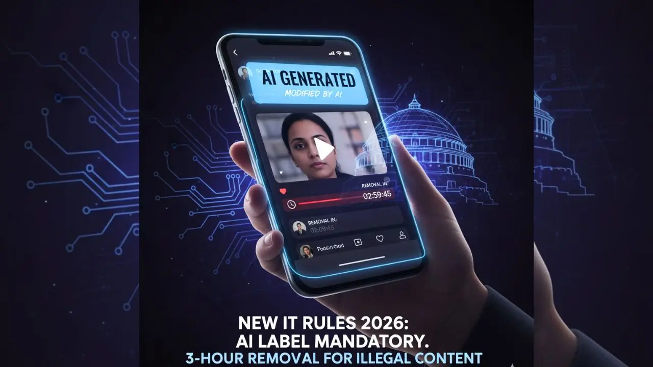 New IT Rules 2026 Mandatory AI Labels