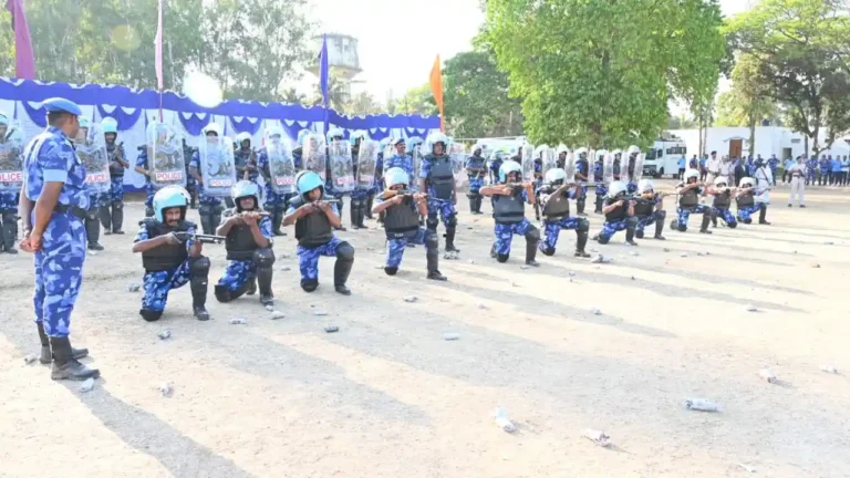 Bhadravathi RAF Ground Realistic Riot Simulation