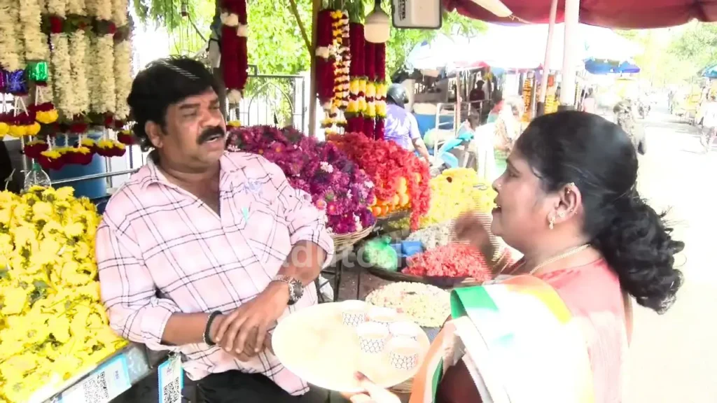 LPG Protest Vendor Slams Congress in Shimoga