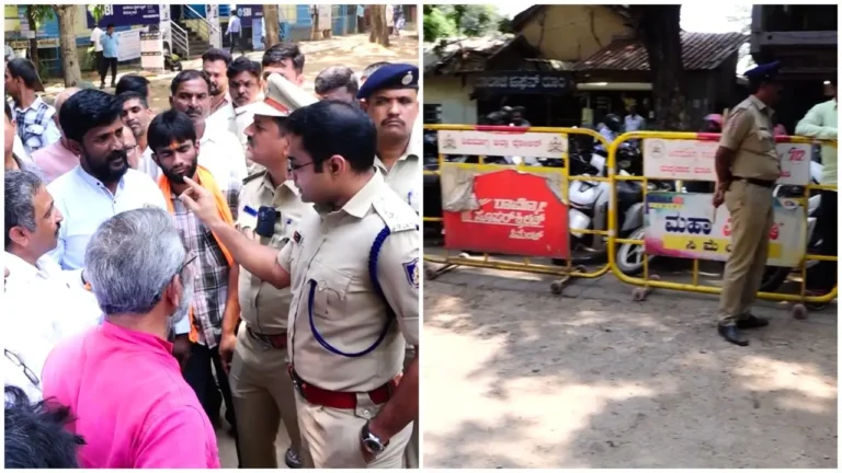 Shimoga Eidgah Maidan Parking Controversy