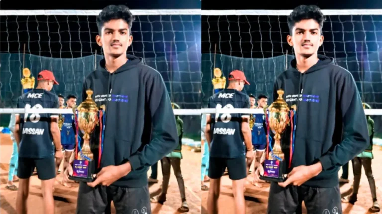 Thirthalli Boy Represent Karnataka in Volleyball