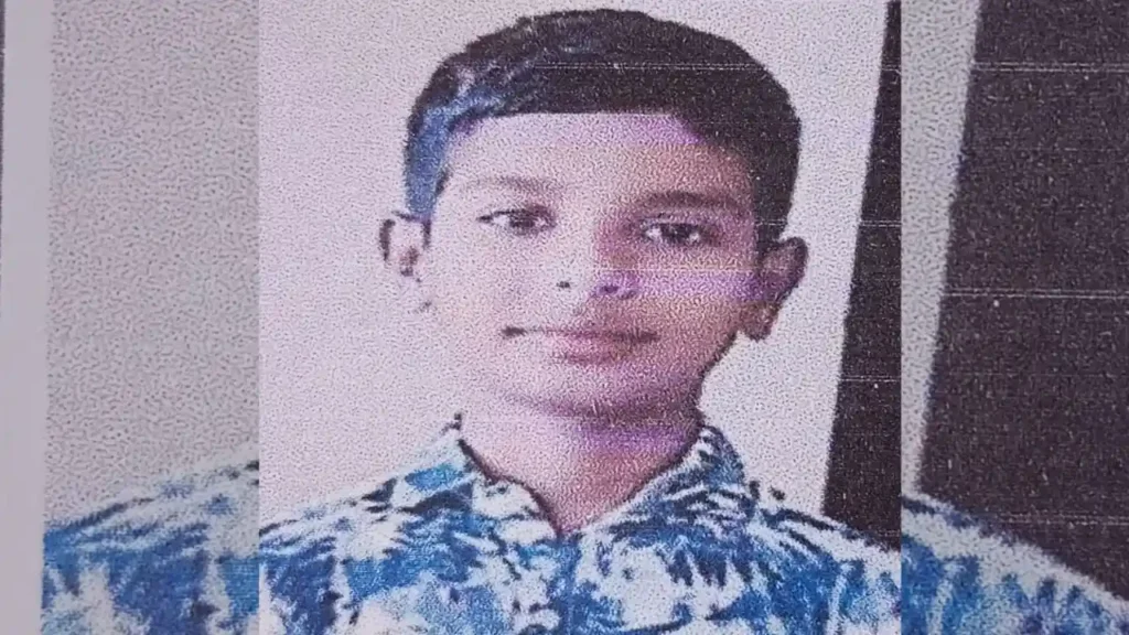 Missing Alert Student Ezequiel Raju Missing