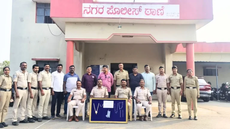 Hosanagara Police Arrest Four for House Burglary