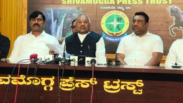 Eshwarappa Slams Pro-Iran Protests