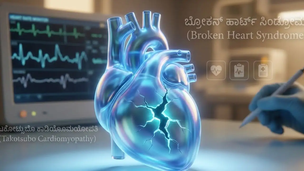 ಎಲ್ಲ ಎದೆ ನೋವು ಹೃದಯಾಘಾತವಲ್ಲ: ಏನಿದು ಬ್ರೋಕನ್ ಹಾರ್ಟ್ ಸಿಂಡ್ರೋಮ್ ? ಇಲ್ಲಿದೆ ಪೂರ್ಣ ಮಾಹಿತಿ