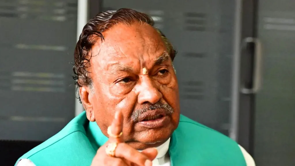 Eshwarappa Demands Case Against CM, DCM