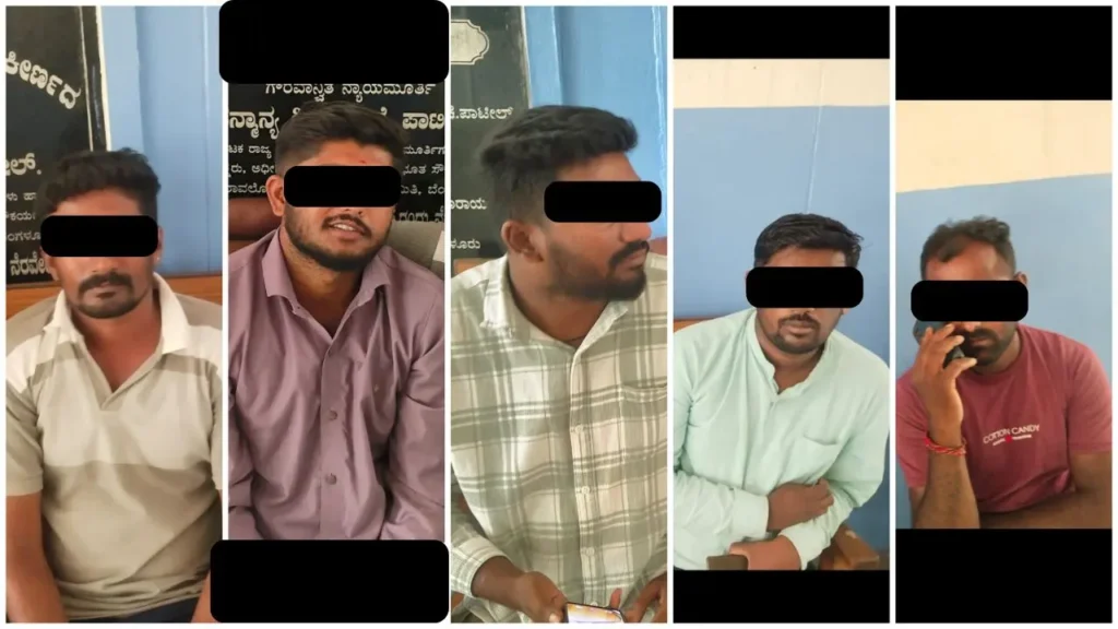 Bhadravathi Court Sentences Five to Jail