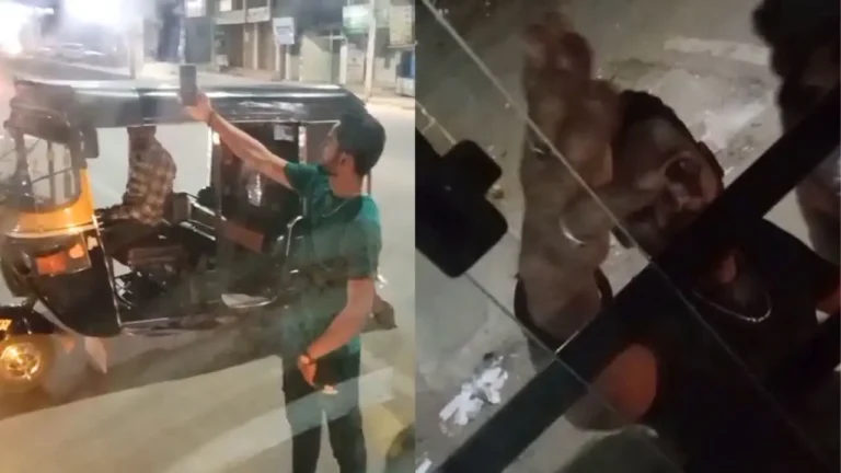 Youths Block KSRTC Bus in Chikkamagaluru for Selfies