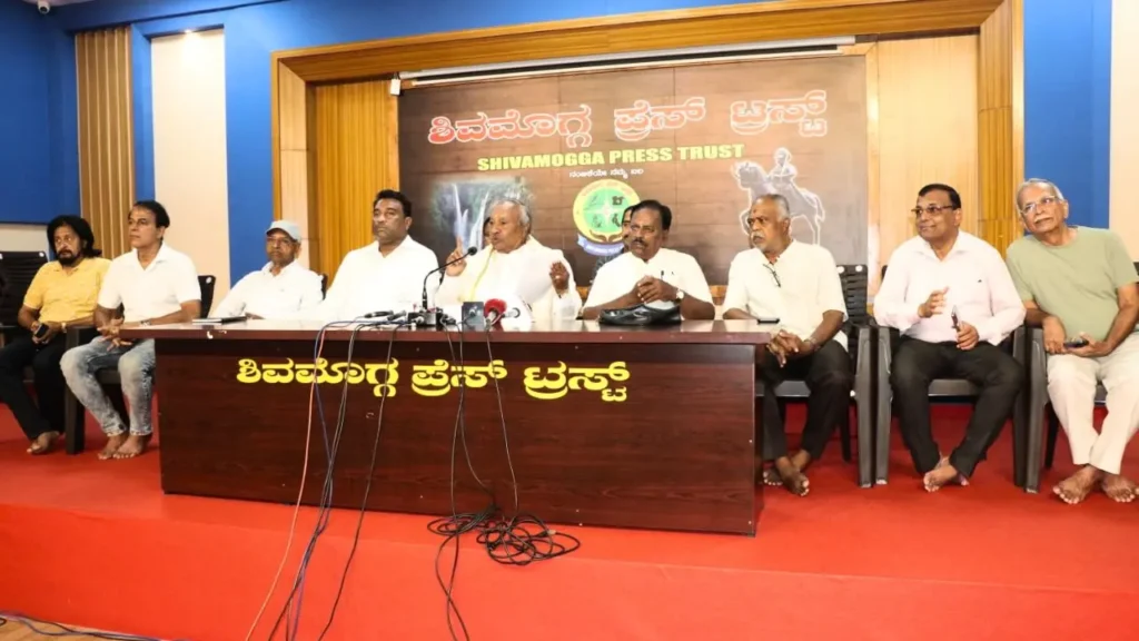 Eshwarappa Slams Congress Over Davangere Ticke