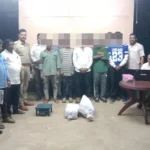 Holehonnur Police Arrest 5 for Selling Ganja on NH 369 Bypass ಎನ್.ಹೆಚ್ 369 ಬೈಪಾಸ್ ರಸ್ತೆಯಲ್ಲಿ ಗಾಂಜಾ ಮಾರುತ್ತಿದ್ದ ಐವರ ಬಂಧನ ಎರಡು ಕಾಲು ಲಕ್ಷ ಮೌಲ್ಯದ ಮಾಲ್​ ಜಪ್ತಿ