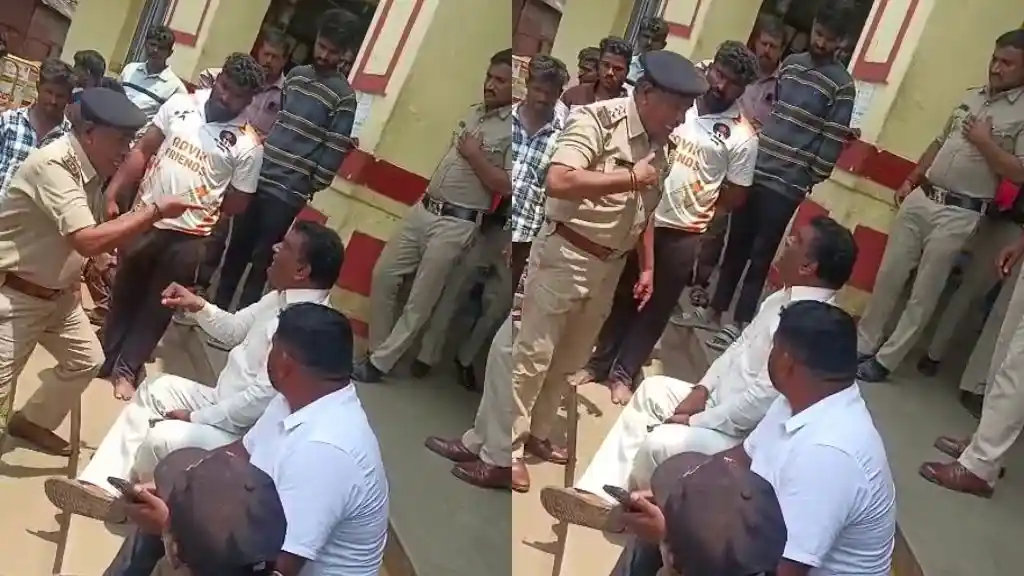 ಸಾವಿನ ವಿಚಾರಕ್ಕೆ ಸಾಗರ ಟೌನ್​ ಸ್ಟೇಷನ್​ನಲ್ಲಿ ಪೊಲಿಟಿಕ್ಸ್​ V/s ಪೊಲೀಸ್​