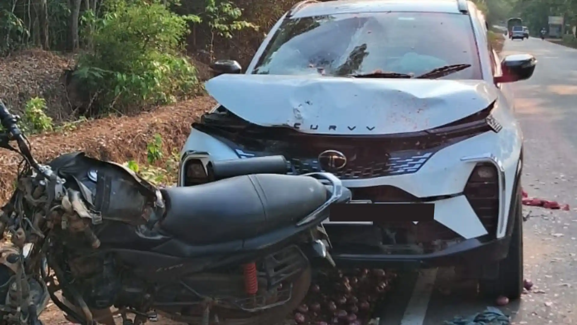 ರಿಪ್ಪನ್‌ಪೇಟೆ ಕಾರು ಮತ್ತು ಬೈಕ್ ಡಿಕ್ಕಿ, ಸವಾರನಿಗೆ ಗಾಯ