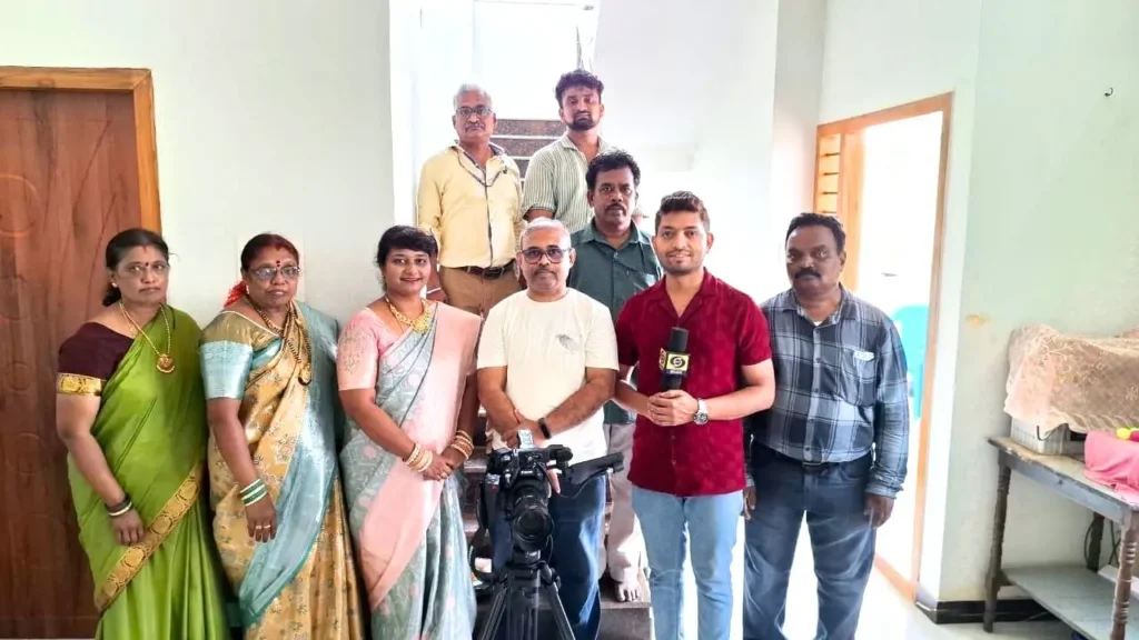 Group photo after video shoot