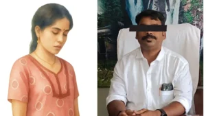 ನೇಣಿಗೆ ಶರಣಾದ ಪತ್ನಿ, ಸೊರಬ ಬಿಜೆಪಿ ಮುಖಂಡ, ಪುರಸಭೆ ಮಾಜಿ ಅಧ್ಯಕ್ಷ ಅರೆಸ್ಟ್! ಎಸ್​ಪಿ ನಿಖಿಲ್ ಬಿ ನೀಡಿದ್ರು ಸ್ಟೇಟ್ಮೆಂಟ್  Soraba Former Town Municipal Council President's Wife Manjula Found Dead