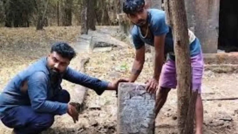 ಮಲೆನಾಡು ಇತಿಹಾಸ 12th-century Hoysala inscription discovered in the dense forest of Bechirak village