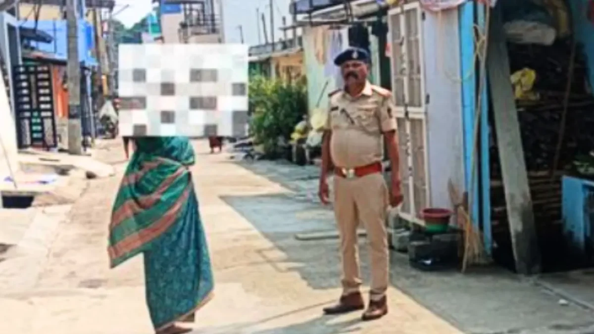 Bhadravathi Neighbor Complaints to 112 Police
