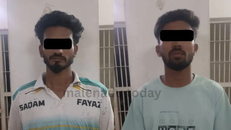 Police Officers Attacked in Shimoga Gandhi Bazar