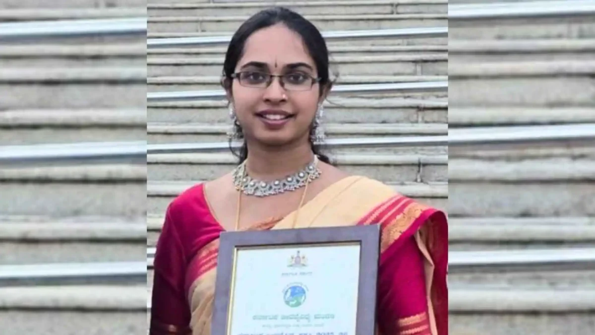ಸಾಗರದ ವಕೀಲೆ ಶ್ರಾವ್ಯಾ ಸಾಗರ್ಗೆ ಜೀವವೈವಿಧ್ಯ ಪ್ರಶಸ್ತಿ! ಏನಿದರ ವಿಶೇಷ? ಓದಿ 1 Sagaras Shravya Wins State Level Biodiversity Award for Documentary
