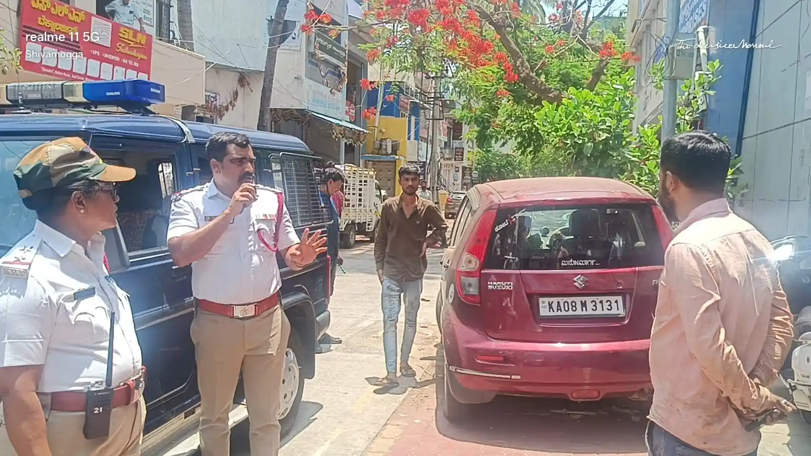 ಗಾಡಿಕೊಪ್ಪ, ಆಲ್ಕೊಳ ಬಳಿಕ ಇದೀಗ ಗಾರ್ಡನ್ ಏರಿಯಾ! ಹೇಗಿತ್ತು ಟ್ರಾಫಿಕ್ ಪೊಲೀಸರ ಕಾರ್ಯಾಚರಣೆ