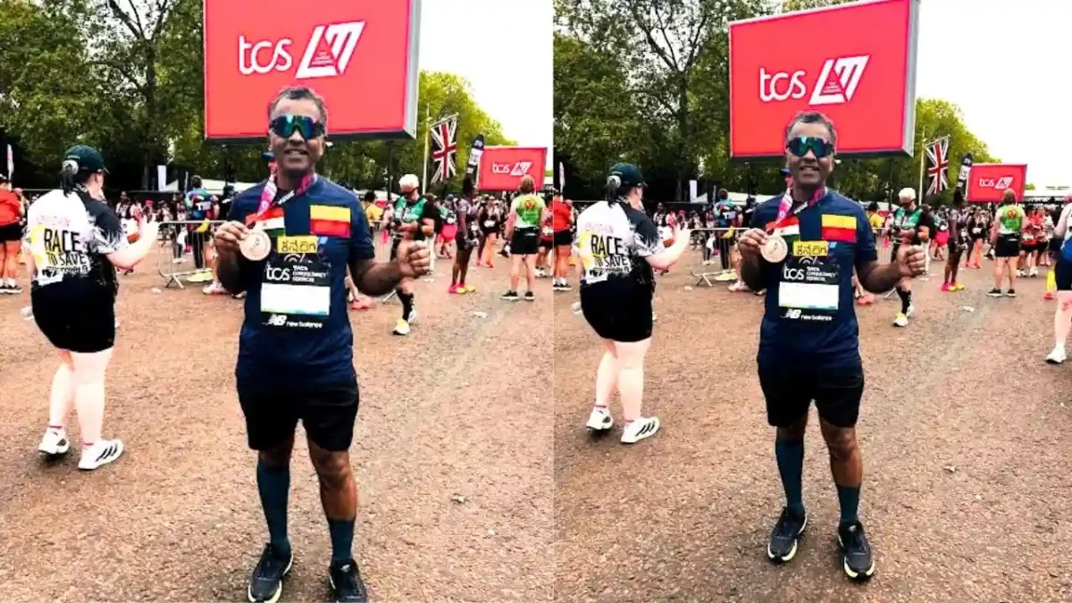 
Bhadravathi Doctor Completes London Marathon
