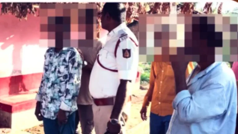 Bhadravathi Family Dispute Husband Calls 112