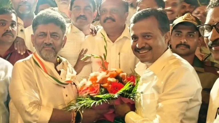 CS Shadakshari Returns to Shivamogga A New Twist in Politics