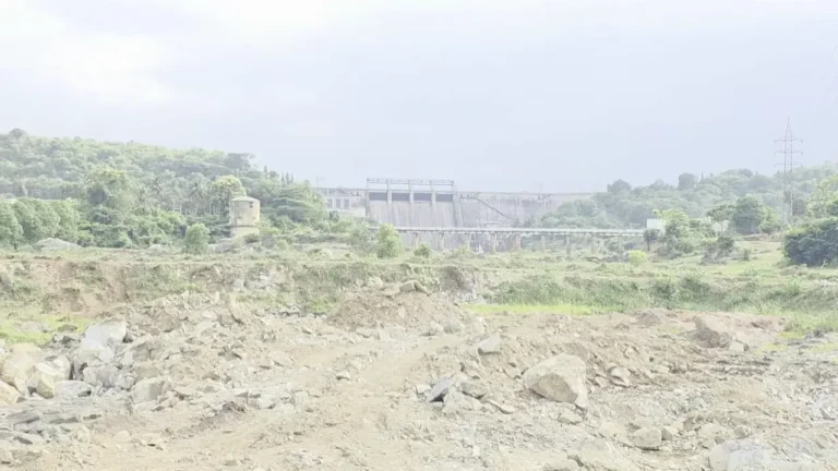 Farmers Demand Halt to Explosive Blasting Work Near Bhadra Reservoir