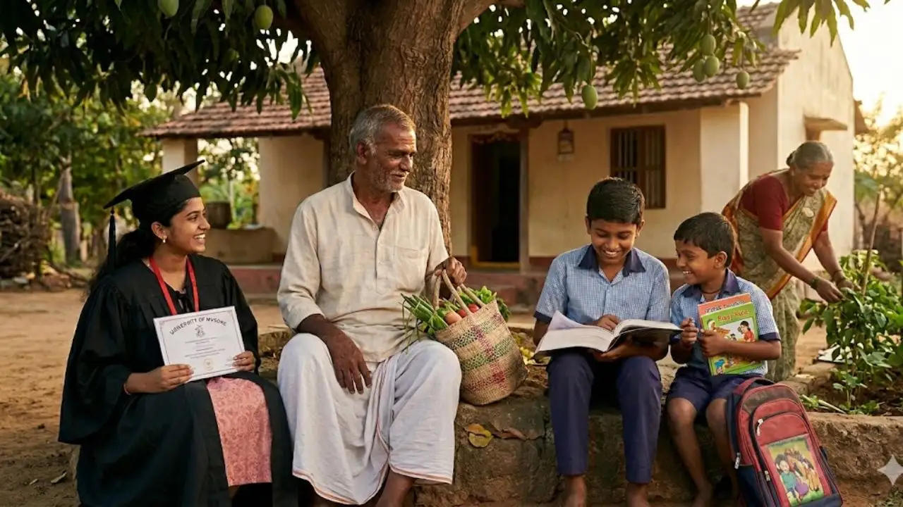 ಕುಟುಂಬದ ಸುಂದರ ಕನಸುಗಳಿಗಾಗಿ ಅಪ್ಪನ ನಿಸ್ವಾರ್ಥ ತ್ಯಾಗದ ಮೌನ 1 Father's Selfless Sacrifice Article By Shivabasappa