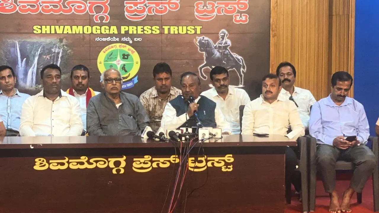 ಕುಟುಂಬದಲ್ಲಿ ಒಬ್ಬರು ತಪ್ಪು ಮಾಡಿದ್ರೆ ಎಲ್ಲರನ್ನೂ ದೂಷಿಸೋಕೆ ಆಗುತ್ತಾ: ತಪ್ಪು ಯಾರೇ ಮಾಡಿದ್ರು ಶಿಕ್ಷೆ ಆಗಬೇಕು: ಕೆ ಎಸ್​ ಈಶ್ವರಪ್ಪ ಹೀಗಂದಿದ್ಯಾಕೆ