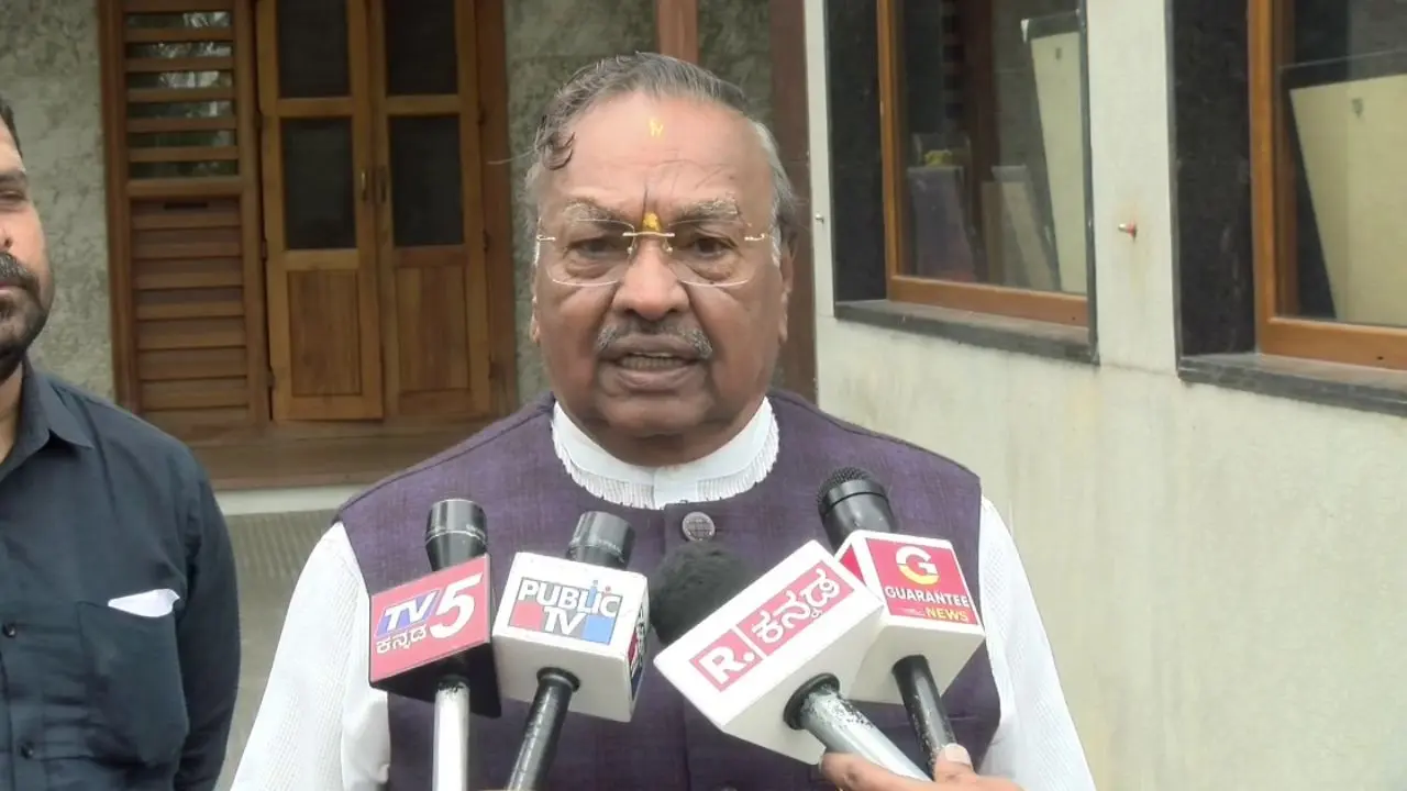 KS Eshwarappa on Ramalinga Reddy Resignation