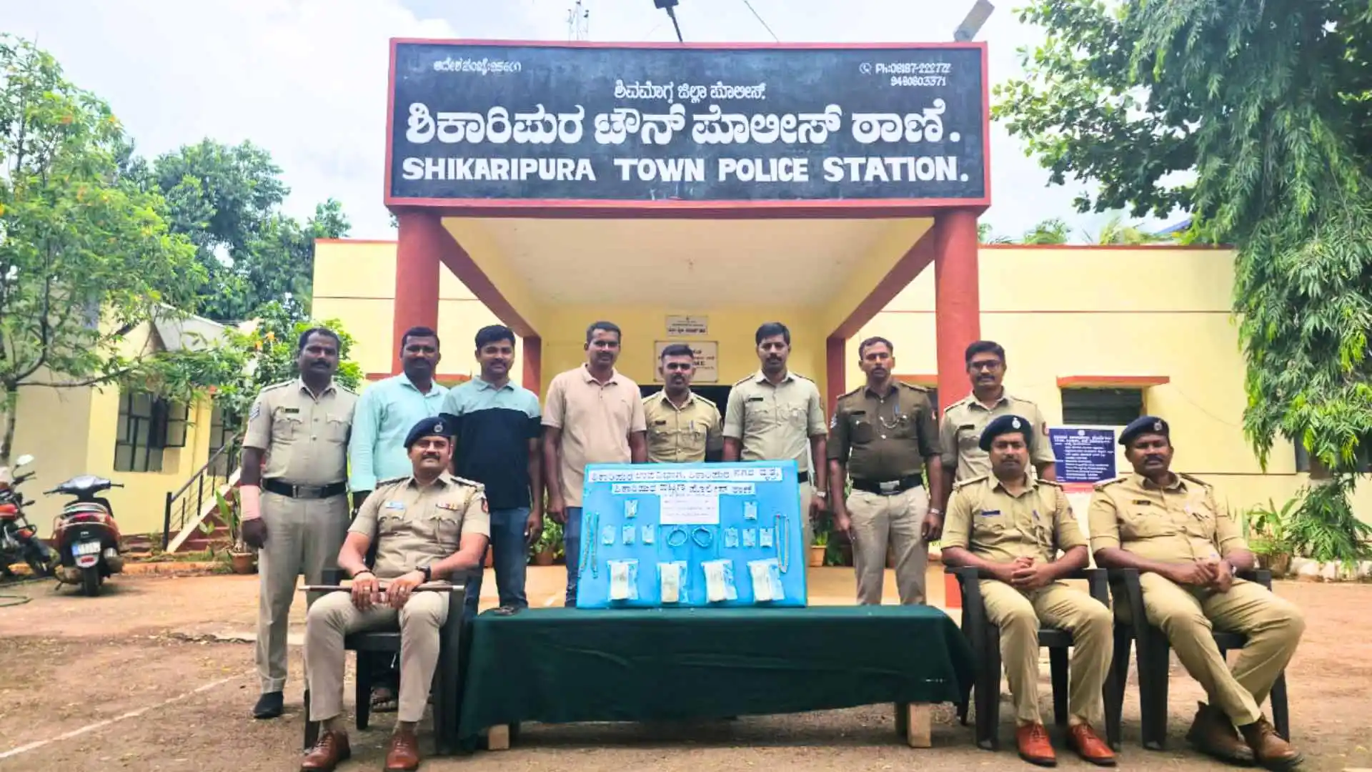 ಸಿಂಗಲ್ ಅಟೆಂಪ್ಟ್ನಲ್ಲಿಯೇ ಸಿಕ್ಕಿಬಿದ್ದ ! ಸಿಪಿಐ ಸಂತೋಷ್ ಪಾಟೀಲ್ & ಟೀಂನ ಆಪರೇಷನ್ ಕಳ್ಳ ಸಕ್ಸಸ್! 1 Shikaripura Police Solve House Burglary Case Accused Arrested