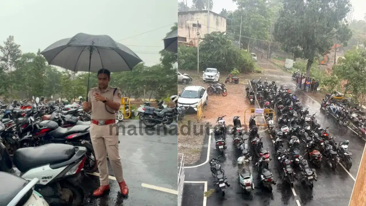 Shivamogga Traffic Police Seize 74 Bikes