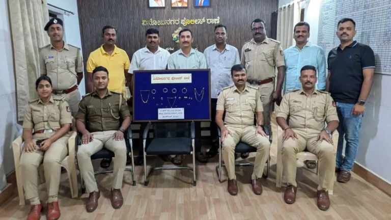 Shivamogga Vinobanagara Police Solve House Theft Case in 3 Days