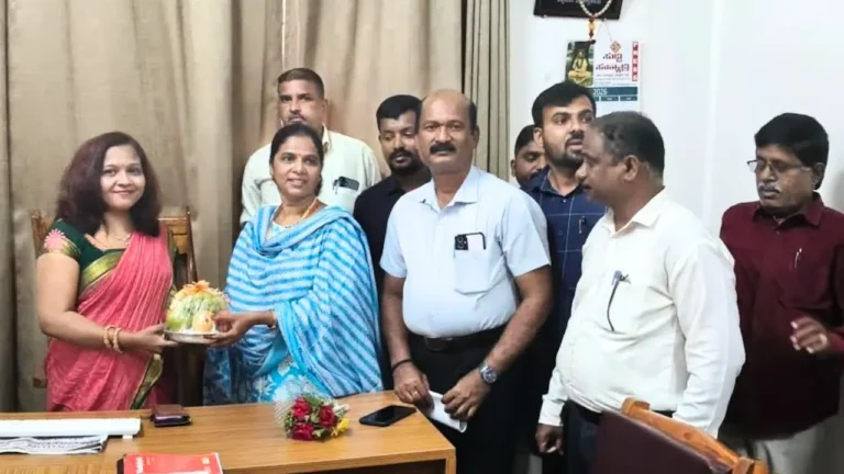 Dr. Pratibha R Takes Charge as New Tehsildar