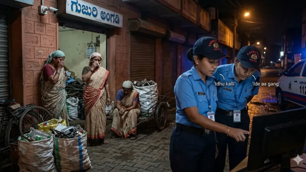 Shivamogga 112 Police Bust Scrap Theft Gang