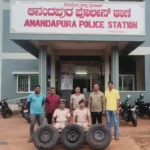 Anandapura Tyre Thief Arrested