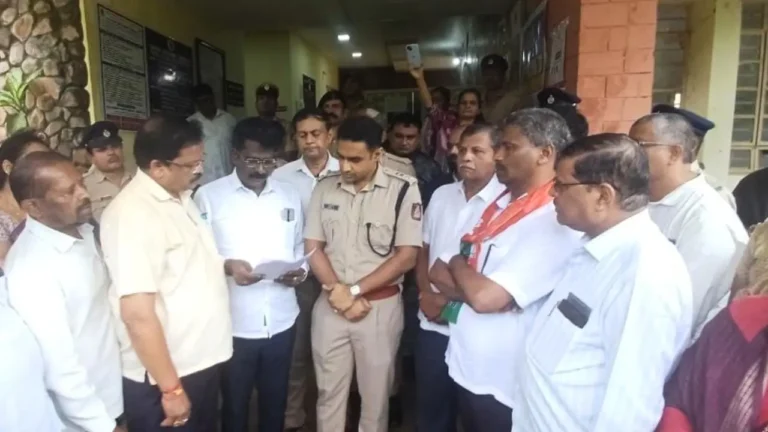 BJP Files SP Complaint Over Congress Attac