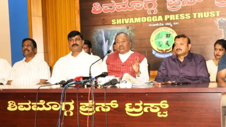 Eshwarappa Slams Congress on Cabinet Delay