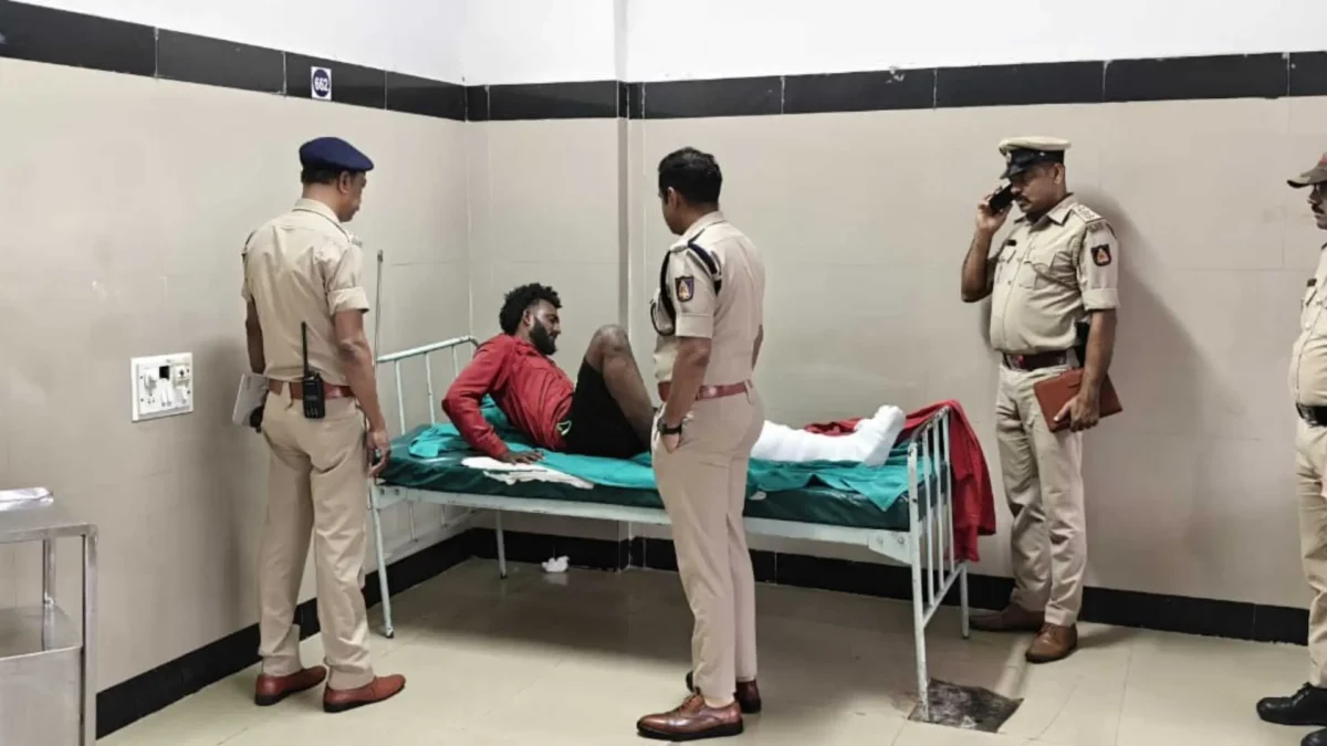 ಬೆಳಗ್ಗೆ ಮುಂಚೆ, ದೊಡ್ಡಪೇಟೆ ಪೊಲೀಸರಿಂದ 2 ರೌಂಡ್​ ಫೈರ್! ಕಿಶೋರ್​ ಕಾಲಿಗೆ ಗುಂಡು