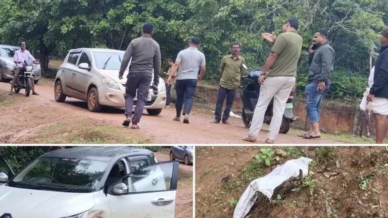 Ripponpet Police Chase Cow Thieves for 100 km, Seize Car as Suspects Escape into Forest.