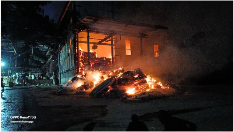 Shimoga Paper Factory Fire 12-Hour Rescue,