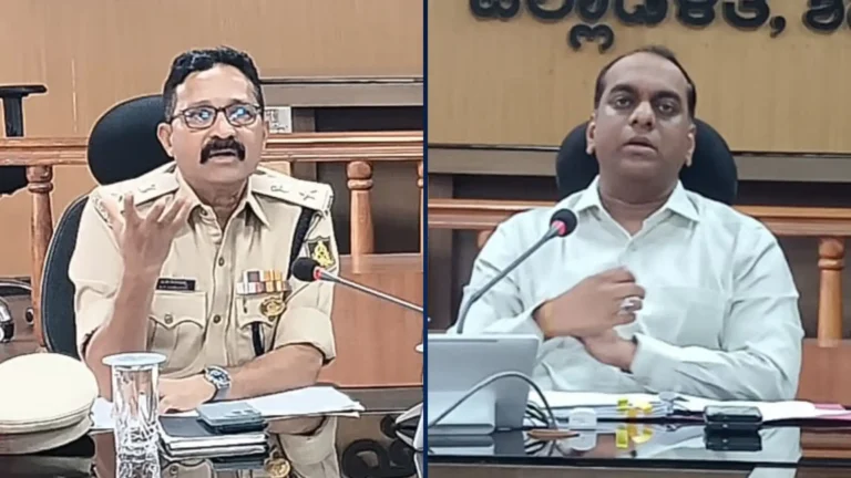 Shivamogga DC Prabhulinga Kavalikatti Orders Strict Action Against Drug Abuse