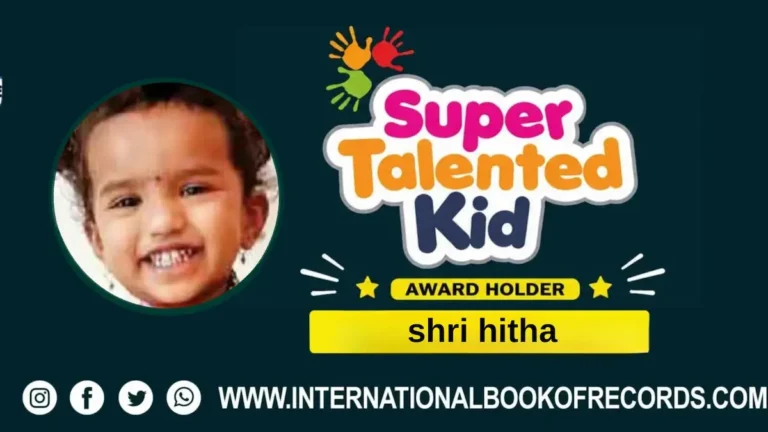 Super Talented Kid Award