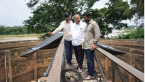 ಶಿವಮೊಗ್ಗ ಕುಡಿಯುವ ನೀರು ವ್ಯತ್ಯಯ: ನ್ಯೂ ಮಂಡ್ಲಿ ಪಂಪ್ ಹೌಸ್‌ಗೆ ಶಾಸಕ ಚನ್ನಬಸಪ್ಪ ದಿಢೀರ್ ಭೇಟಿ, 