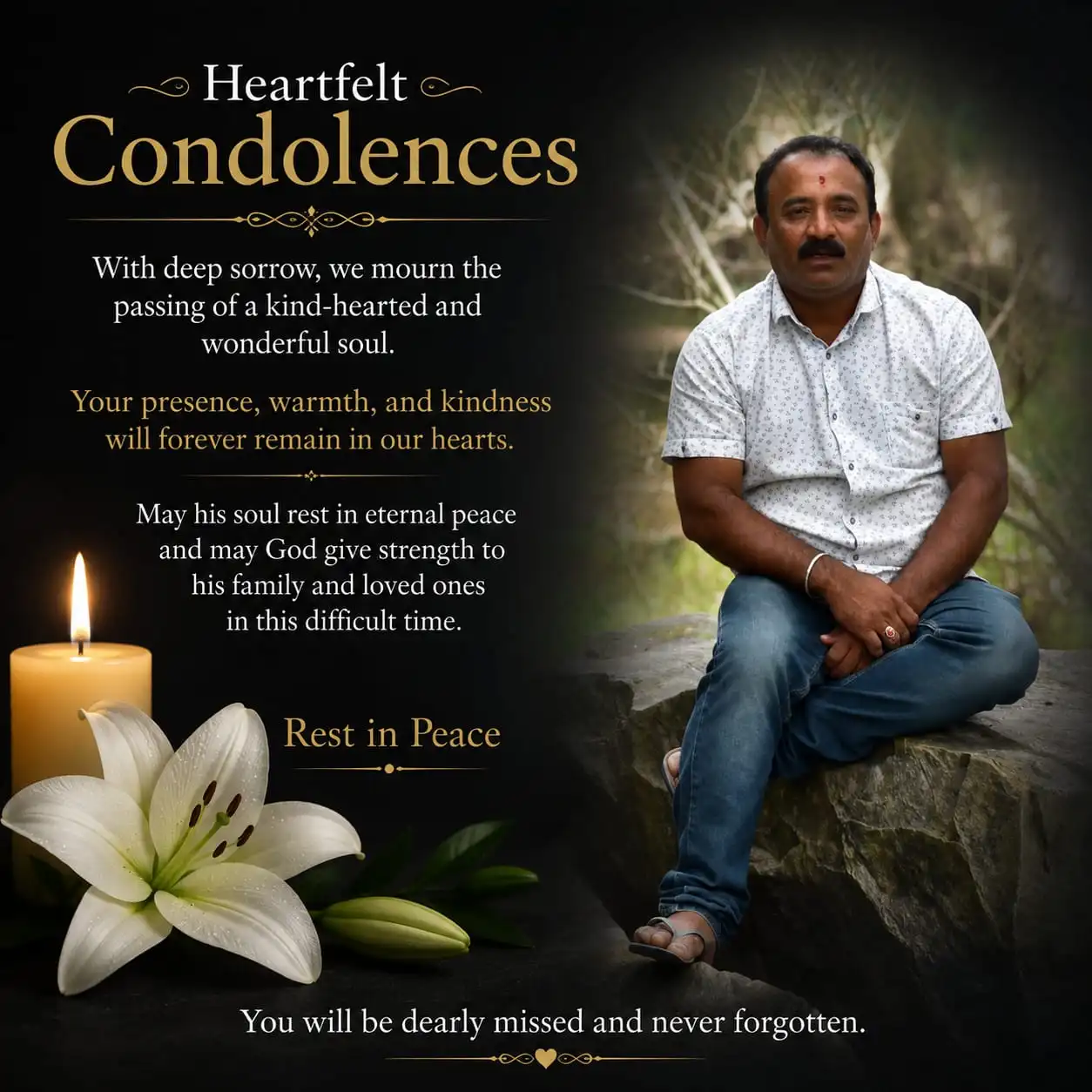 condolence