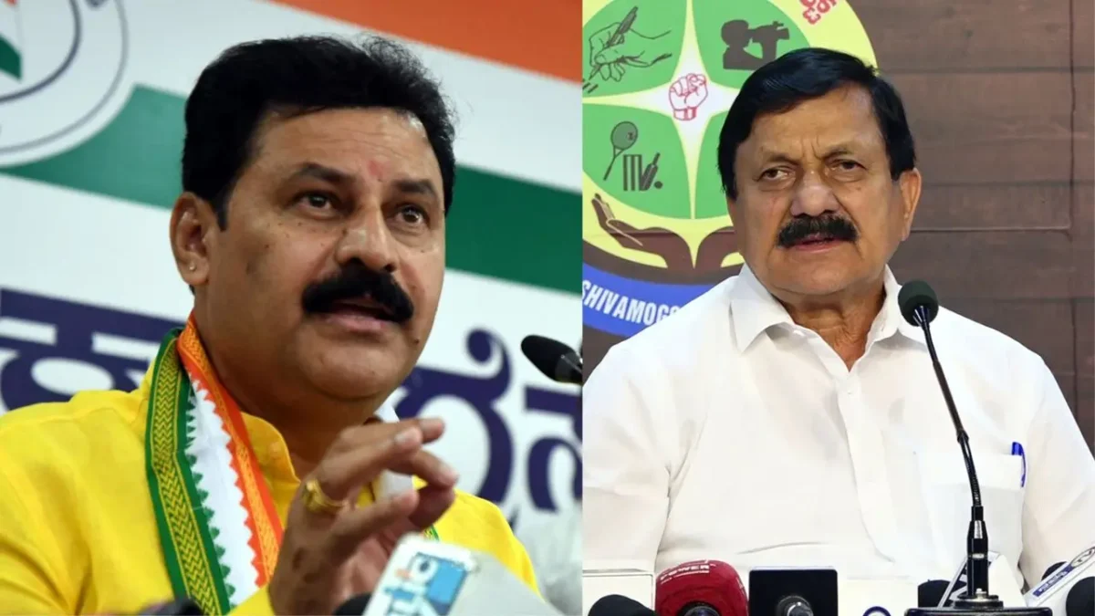 ಅಲ್ಲಿ ಹಾಗೆ ಇಲ್ಲಿ ಹೀಗೆ ಎಲ್ಲಾ ನಾಟಕ: ಅಡಿಕೆ ವಿಚಾರವಾಗಿ ಆರಗ ಜ್ಞಾನೇಂದ್ರ ಬಗ್ಗೆ ಬೇಳೂರು ಹೀಗಂದಿದ್ಯಾಕೆ 1 Belur Slams Araga Jnanendra Over Areca Nut